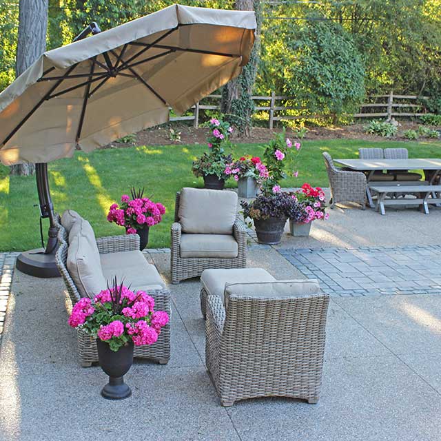 Exposed Aggregate Patio Contractor in Roseville, Michigan
